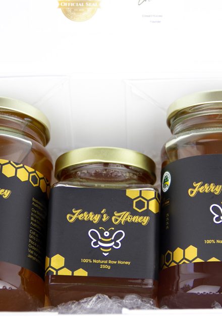 Honey Gift Box No 1, 2 Jars  of 500g + 1 Jar of 250g