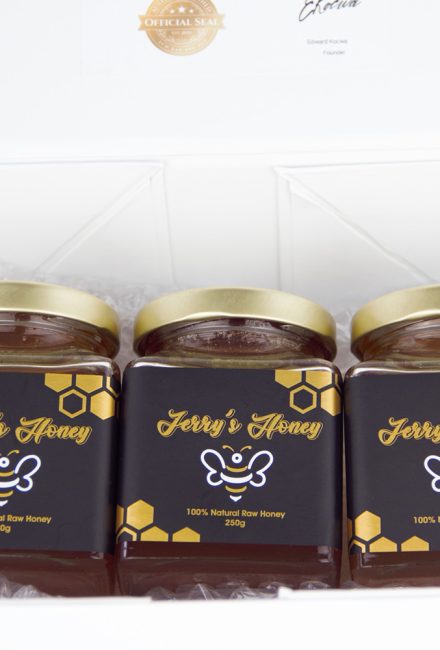 Honey Gift Box No 3, 3 Jars of 250g